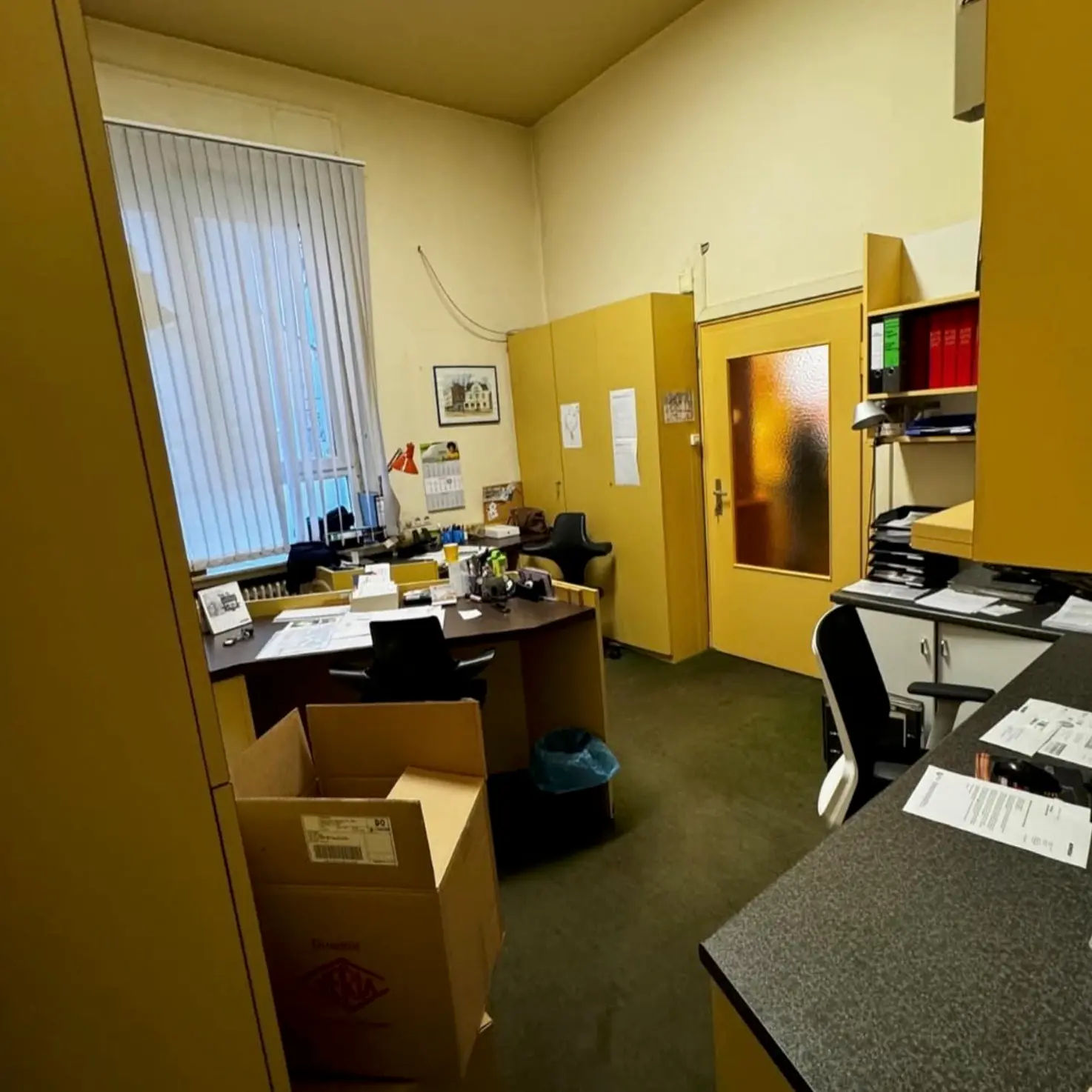 Firmenauflösung Dortmund – Büro vorher