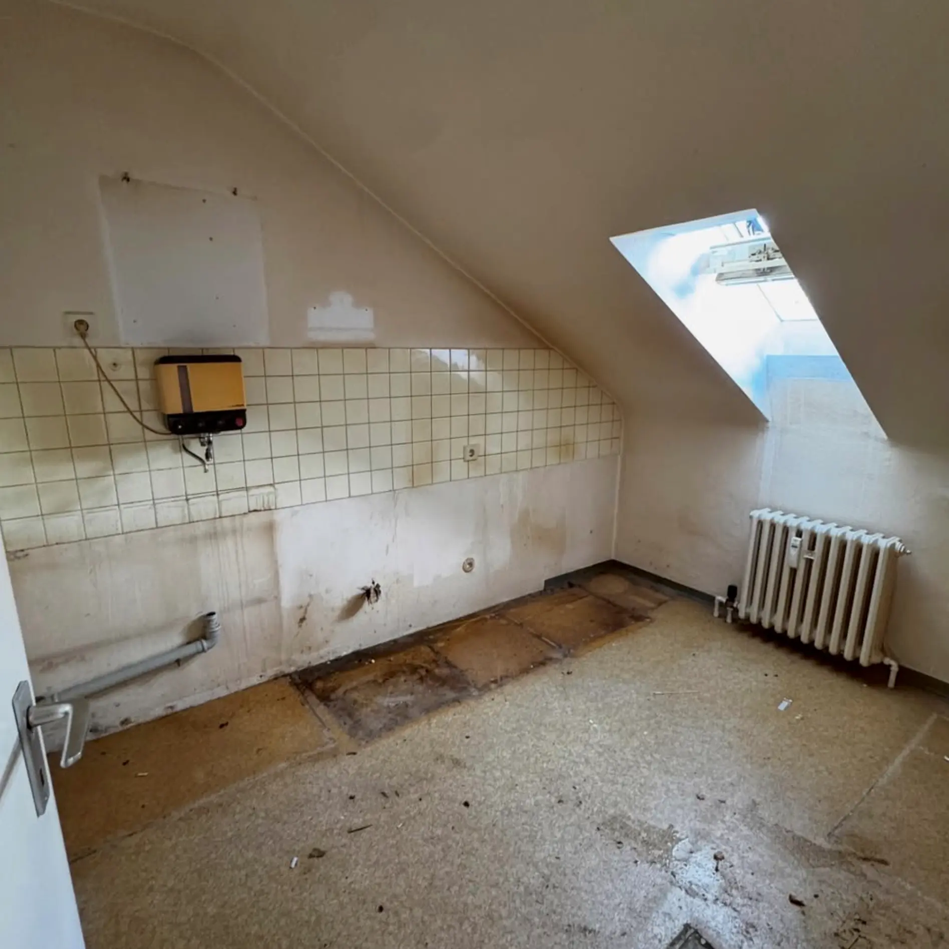 Küche vor Haushaltsauflösung